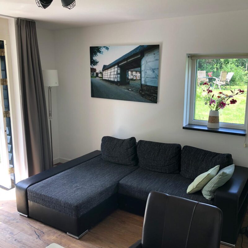 woonkamer vakantiehuisje